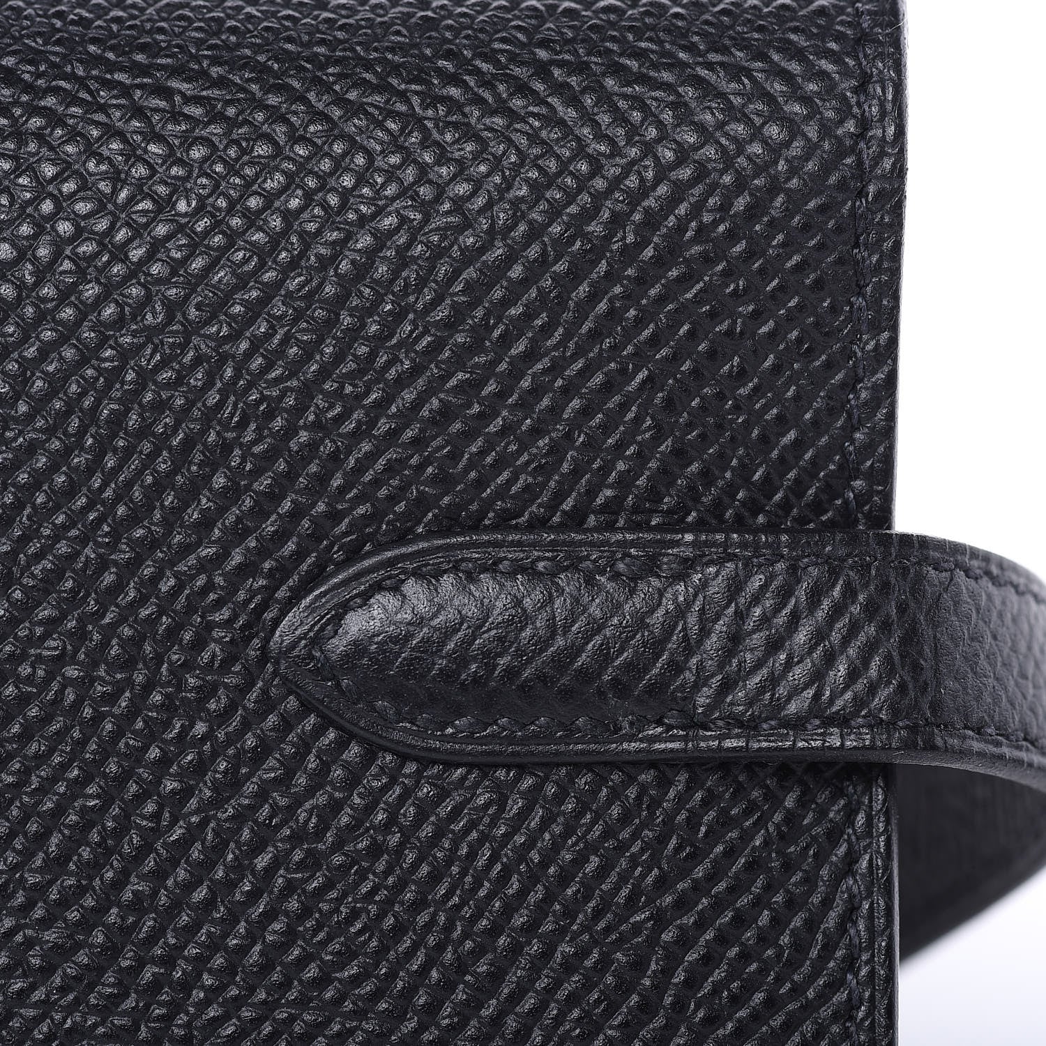 Hermes Epsom Kelly Longue Wallet Black 11 of 17