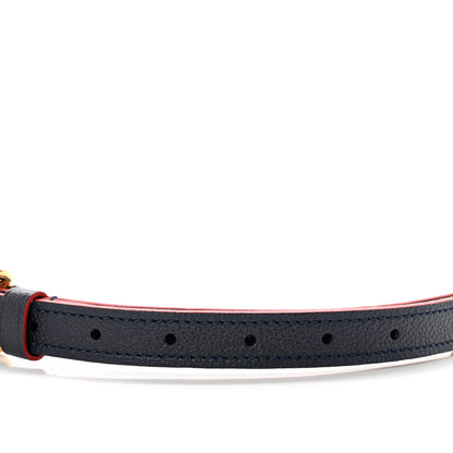 Louis Vuitton Calfskin Pochette Metis Shoulder Strap Marine Rouge 3 of 4