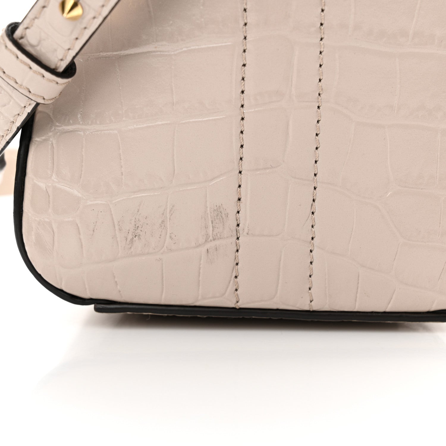 Givenchy Calfskin Crocodile Embossed Mini Antigona Dune 15 of 16