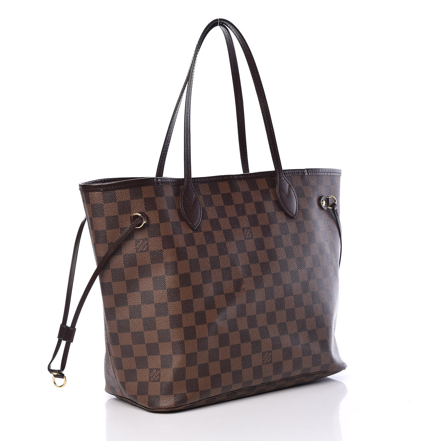 Damier Ebene Neo Neverfull MM Rose Ballerine