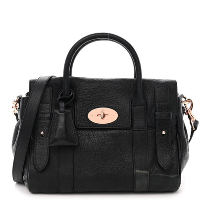 Mulberry High Pebbled Mix Grain Heritage Bayswater Nightshade Blue 1 of 10