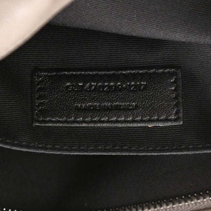 Saint Laurent Lambskin Monogram Small Lou Camera Bag Dark Beige 7 of 9