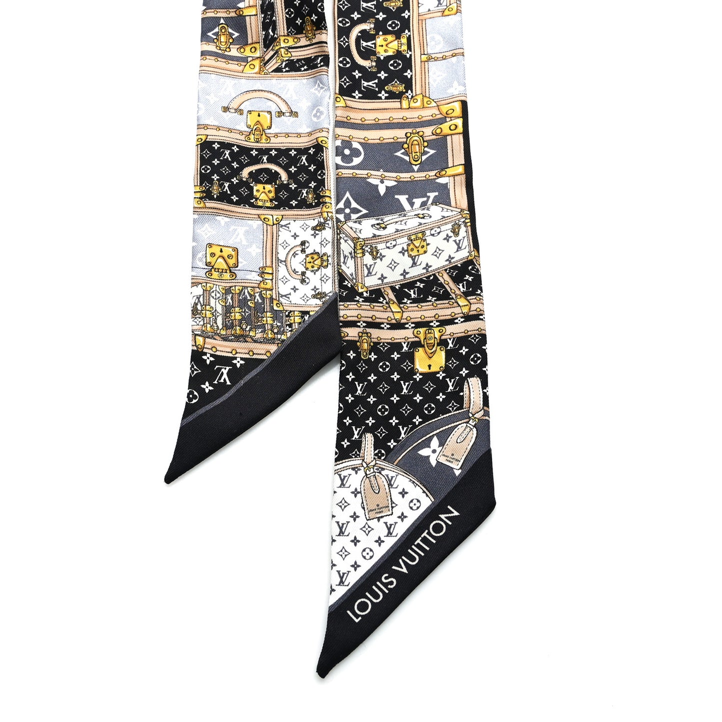 Silk Monogram Let's Go BB Bandeau Black