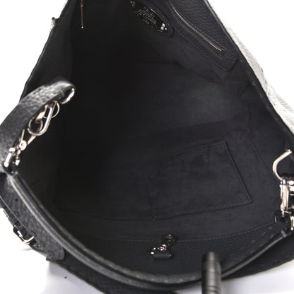 Fendi Cuoio Romano Selleria Large Anna Bucket Bag Asfalto 4 of 5