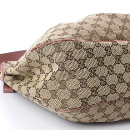 Gucci Monogram Medium Sukey Hobo Pink 5 of 13