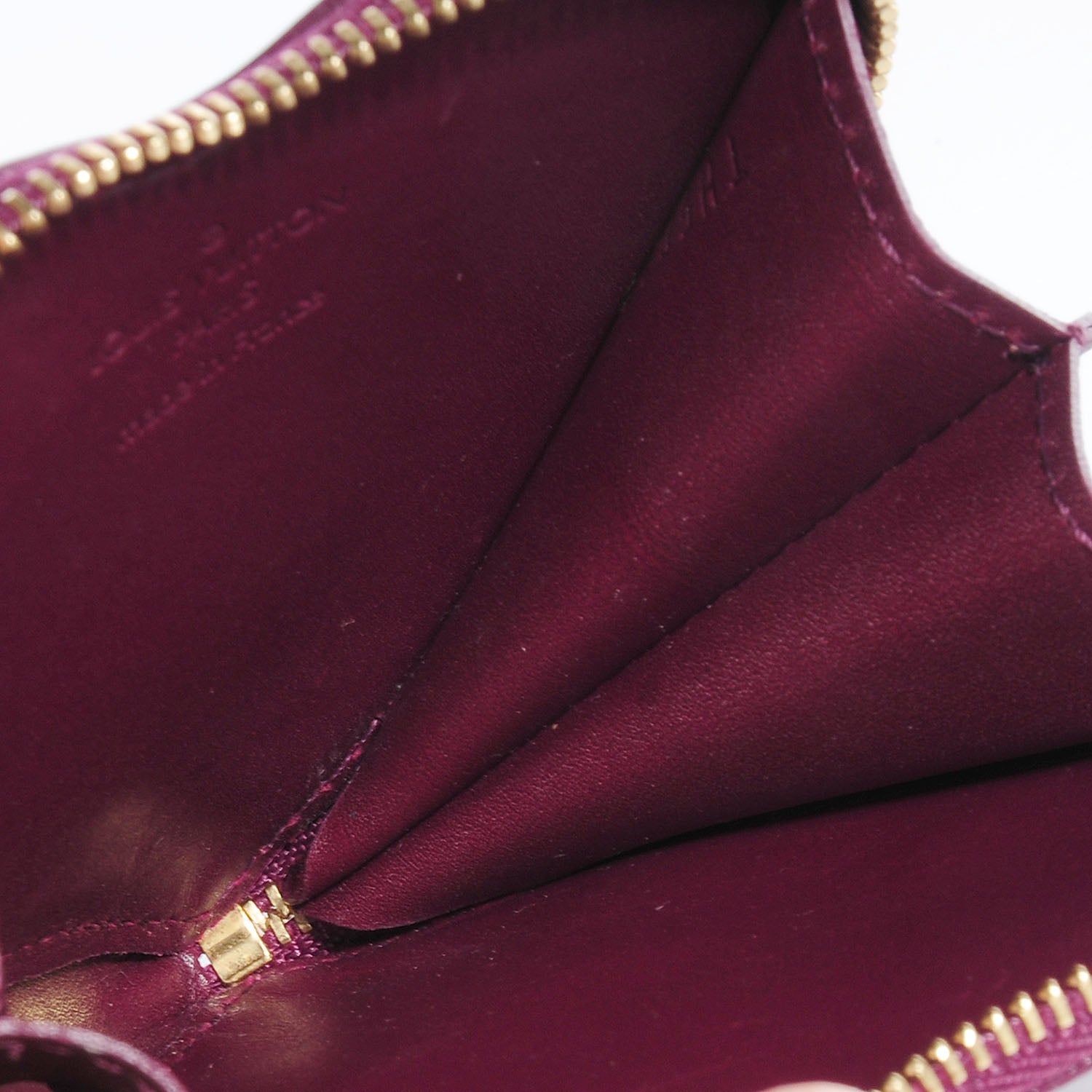 Louis Vuitton Vernis Heart Coin Purse Violet 5 of 7