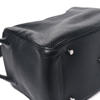 Hermes Taurillon Clemence Lindy 34 Black Black 11 of 12