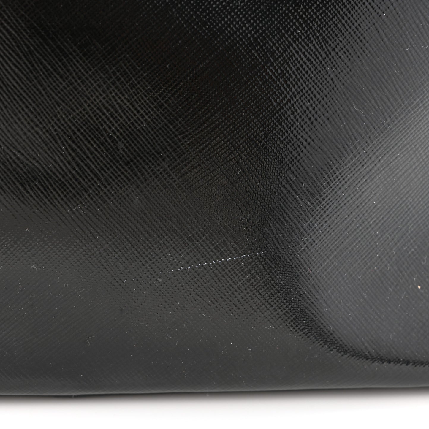 Saffiano Vernice Medium Galleria Double Zip Tote Black