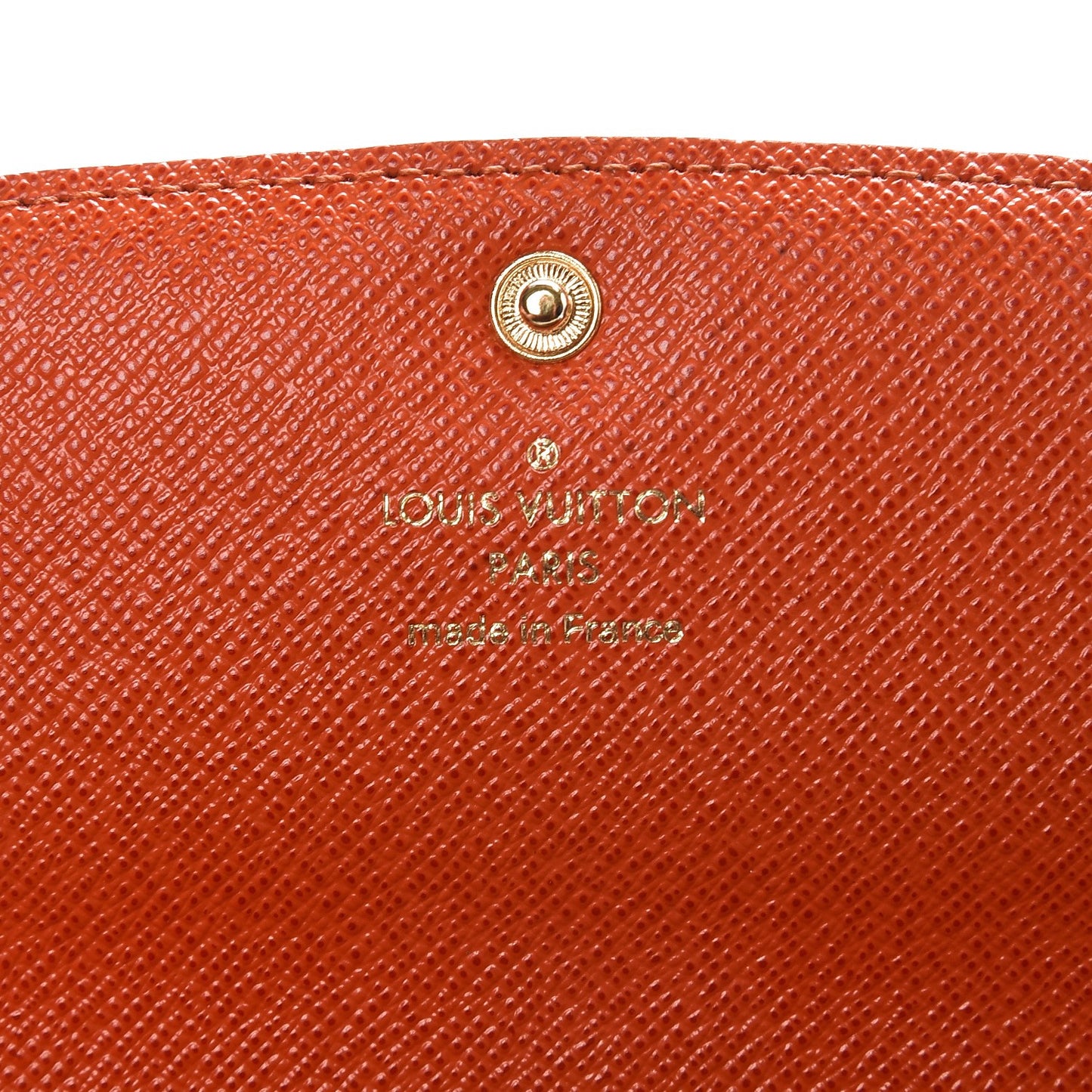 Monogram Emilie Wallet Piment
