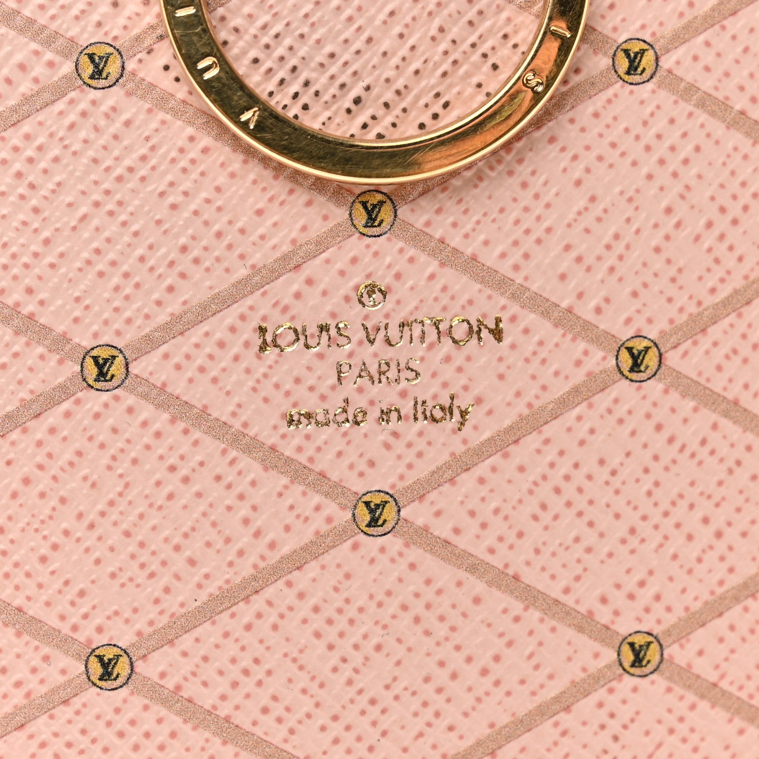 Louis Vuitton Damier Azur Summer Trunks Bag Charm Key Holder 3 of 4