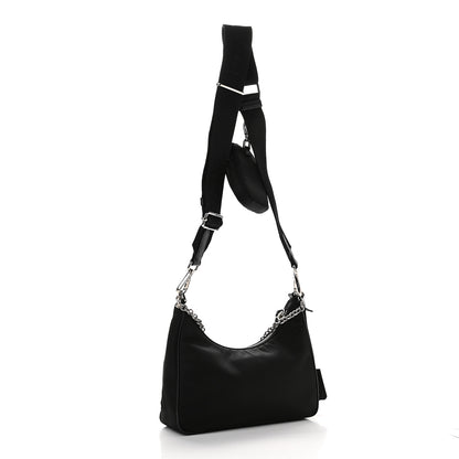 Prada Nylon Re-Edition 2005 Shoulder Bag Black 3 of 8