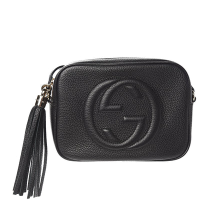 Gucci Pebbled Calfskin Small Soho Disco Bag Black 1 of 11