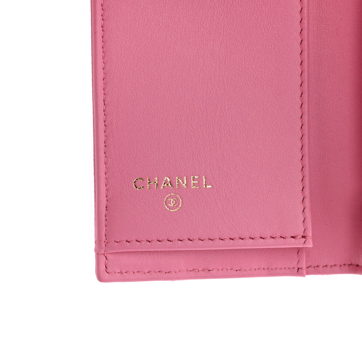 Chanel Caviar Quilted Small Classic Wallet Pink 6 of 9