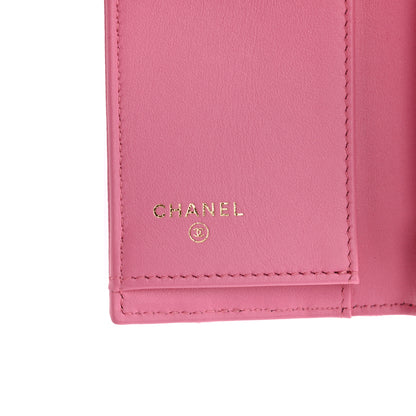 Chanel Caviar Quilted Small Classic Wallet Pink 6 of 9
