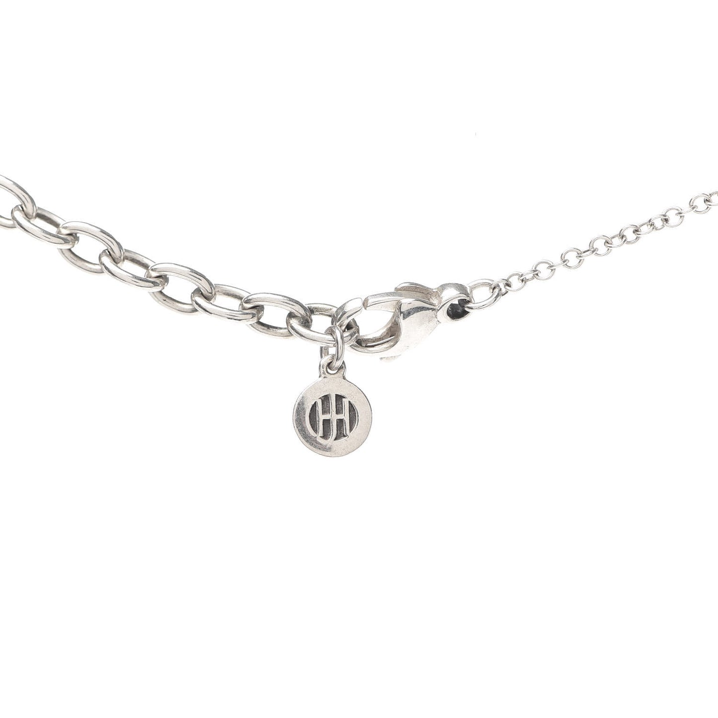 Sterling Silver Black Spinel Heart Pendant Necklace