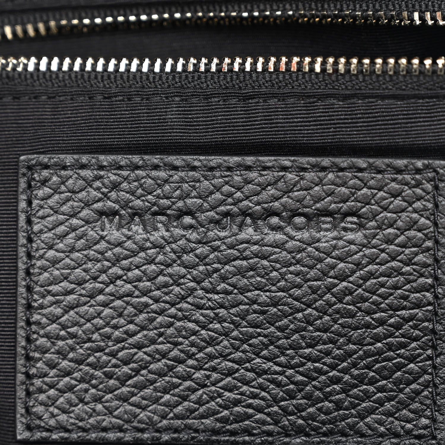 Marc Jacobs Pebbled Calfskin Biker Backpack Black 5 of 12