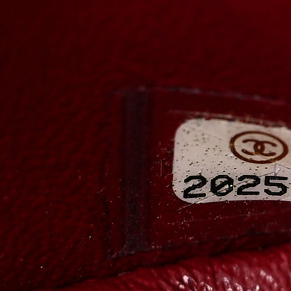 Chanel Patent Caviar Quilted 2.55 Reissue 226 Flap Burgundy 9 of 10