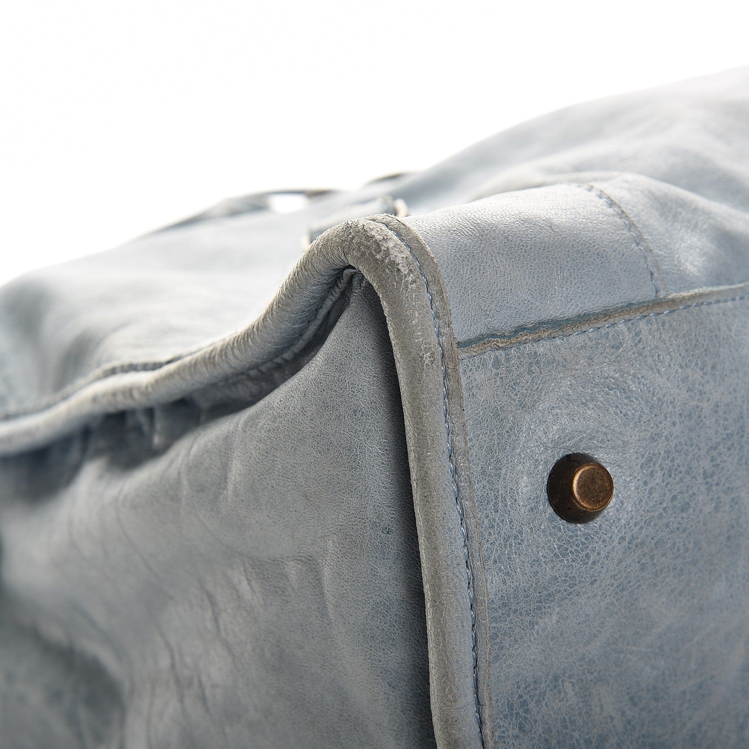 Balenciaga Agneau Classic Hardware Work Sky Blue 14 of 20