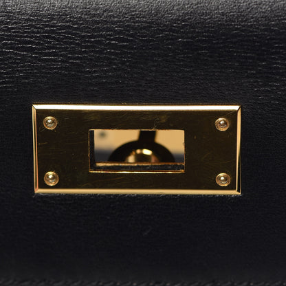 Hermes Box Kelly Sellier 28 Black 24 of 42