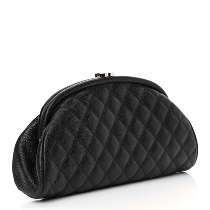 Chanel Caviar Quilted Timeless Clutch Black 5 of 16