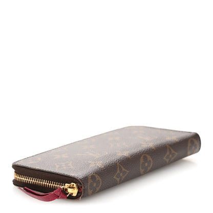 Louis Vuitton Monogram Clemence Wallet Fuchsia 4 of 11