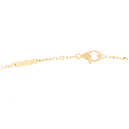 Van Cleef & Arpels 18K Yellow Gold Diamond Large Frivole Pendant Necklace 4 of 5