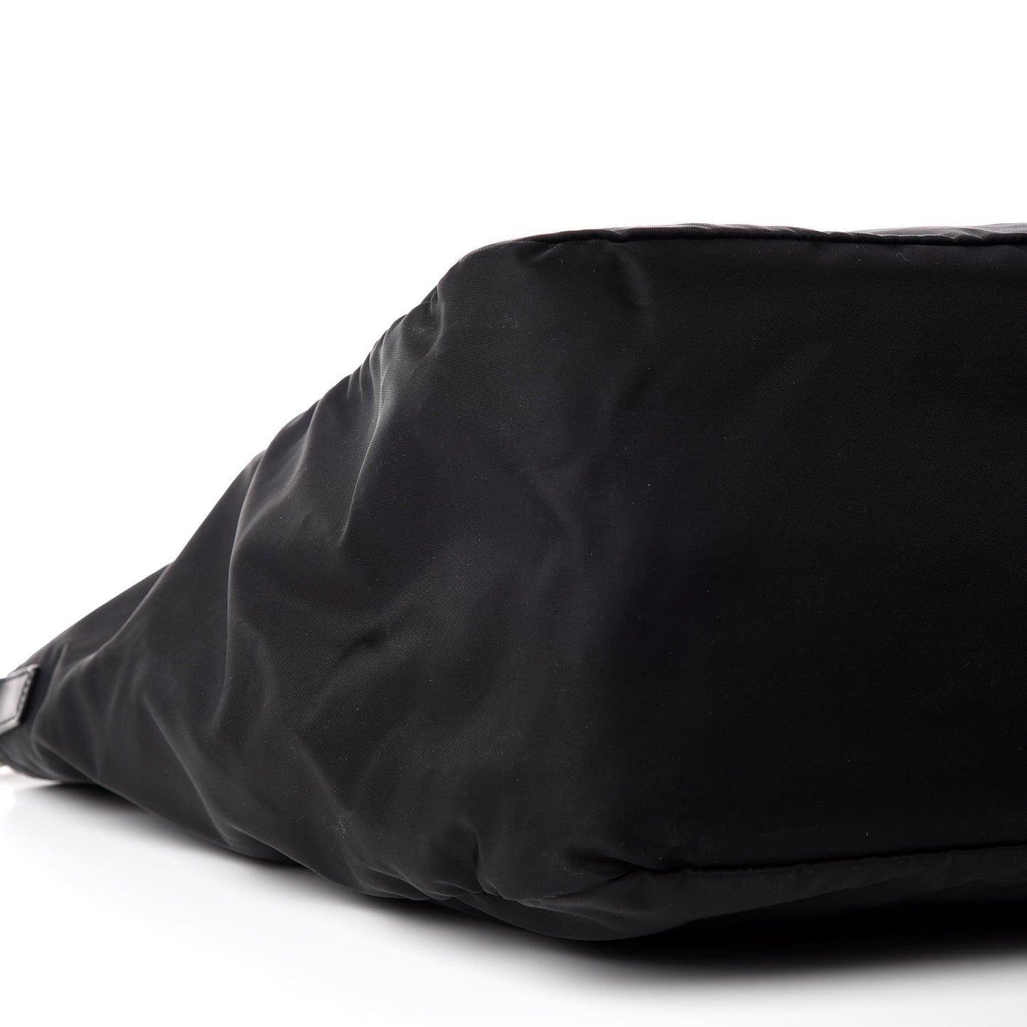 Nylon Vela Shopping Tote Black