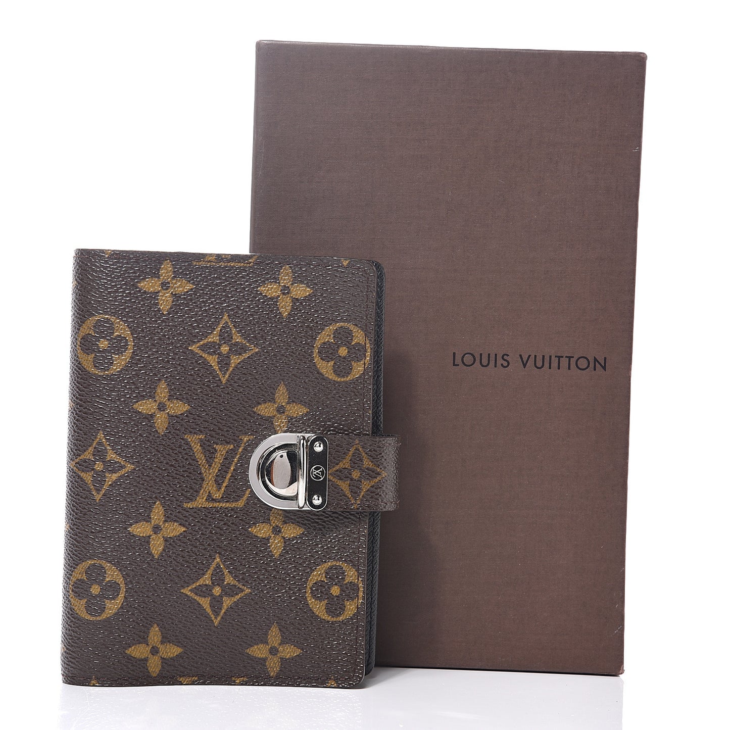 Monogram Koala Small Ring Agenda Cover Black