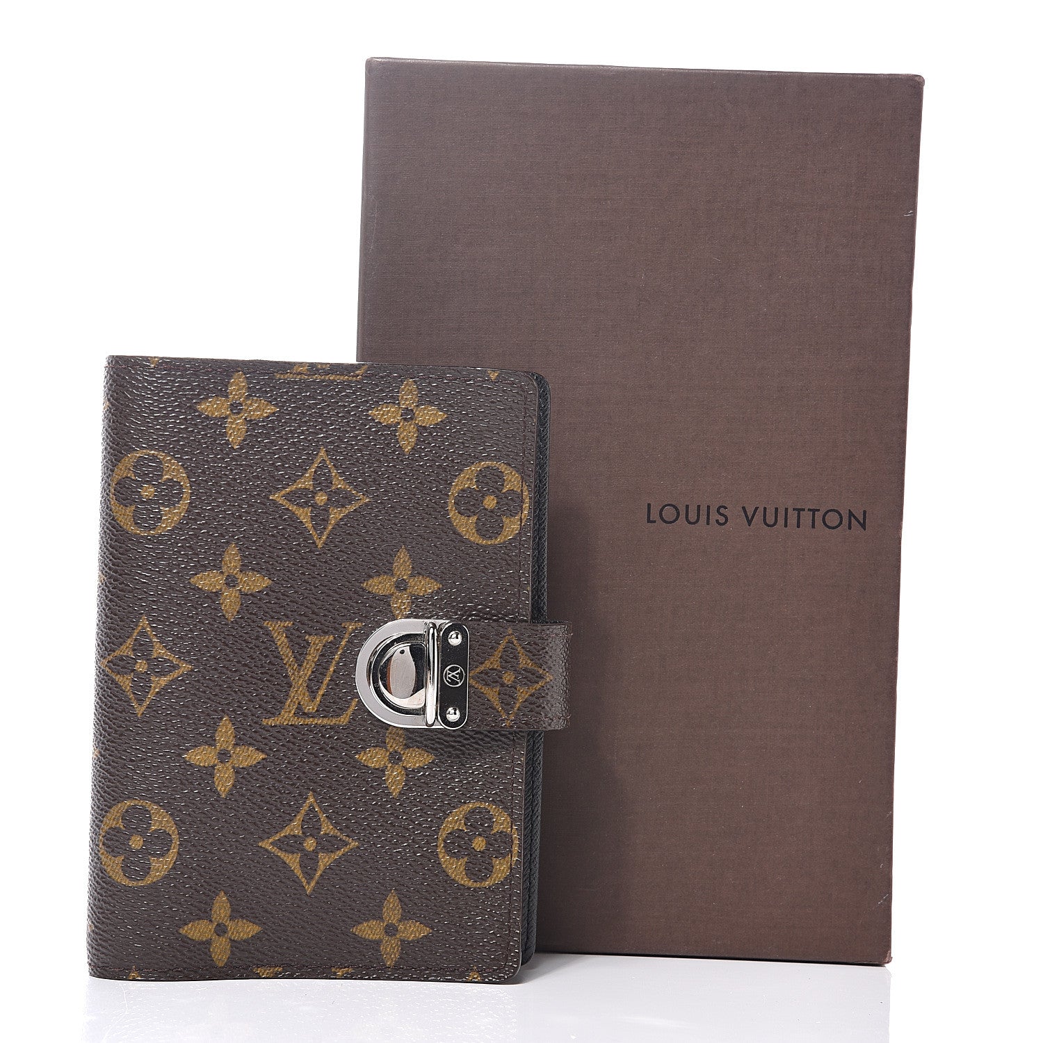 Louis Vuitton Monogram Koala Small Ring Agenda Cover Black 6 of 6