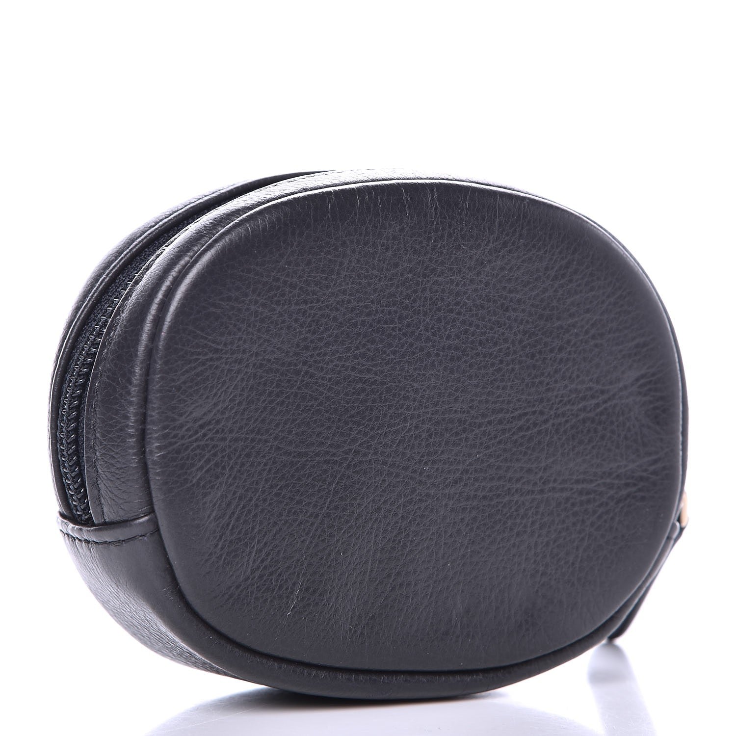 Chanel Calfskin CC Coin Purse Dark Navy 2 of 8