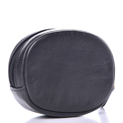 Chanel Calfskin CC Coin Purse Dark Navy 2 of 8