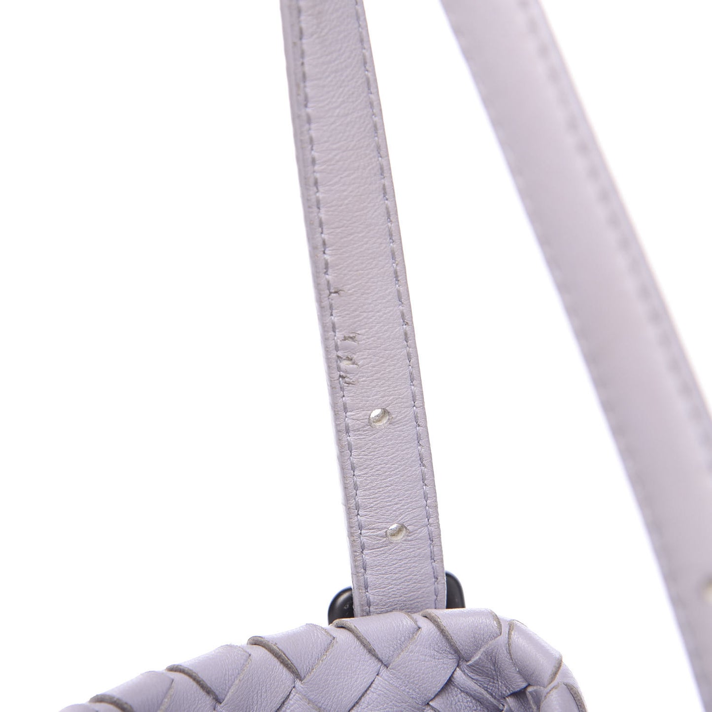 Nappa Intrecciato Medium Seamless Tote Oyster Lilac