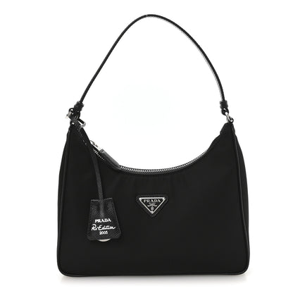 Prada Tessuto Nylon Mini Re-Edition 2000 Bag Black 1 of 10