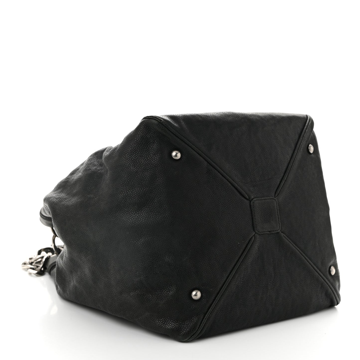 Caviar CC Shoulder Bag Black