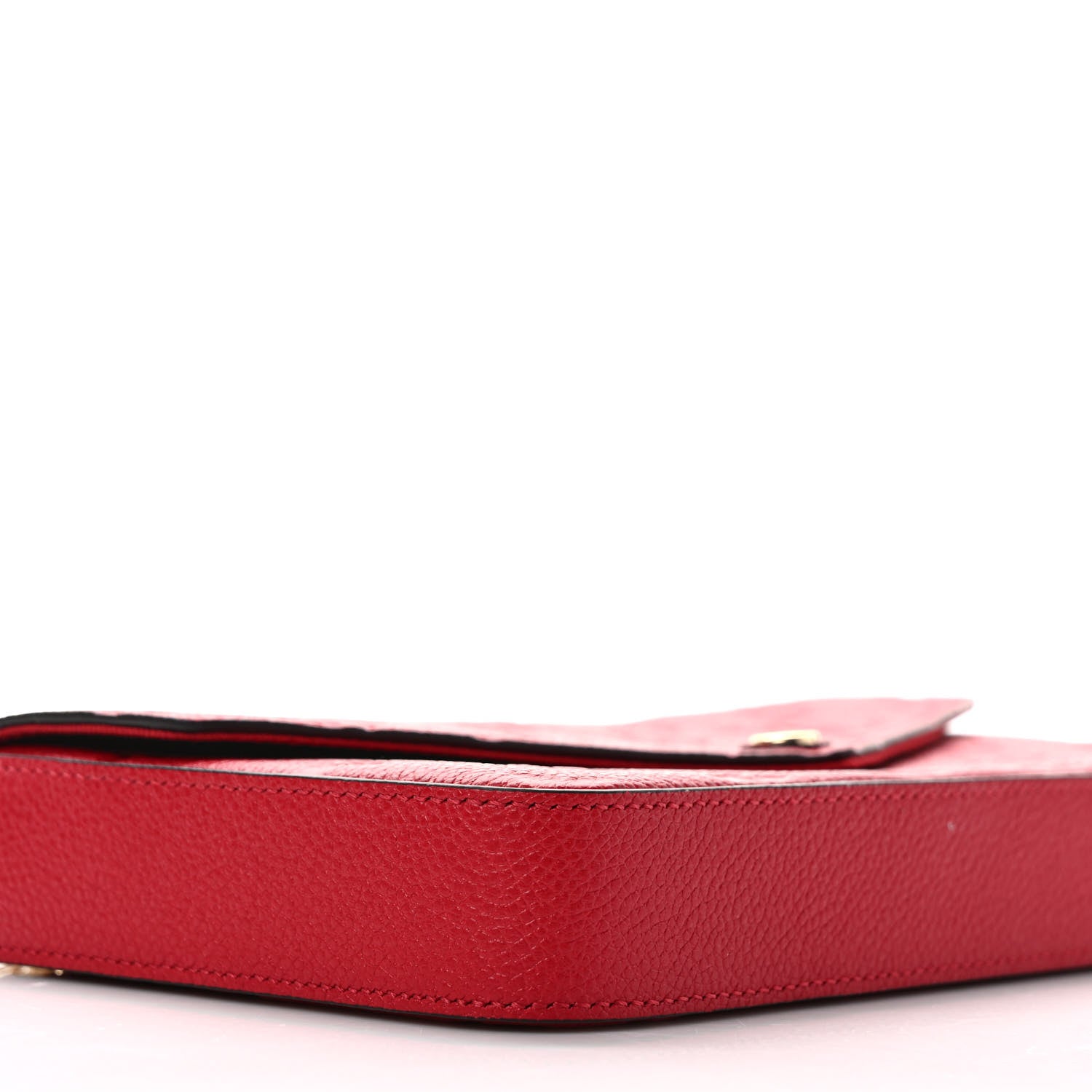 Louis Vuitton Empreinte Pochette Felicie Chain Wallet Scarlet 8 of 10