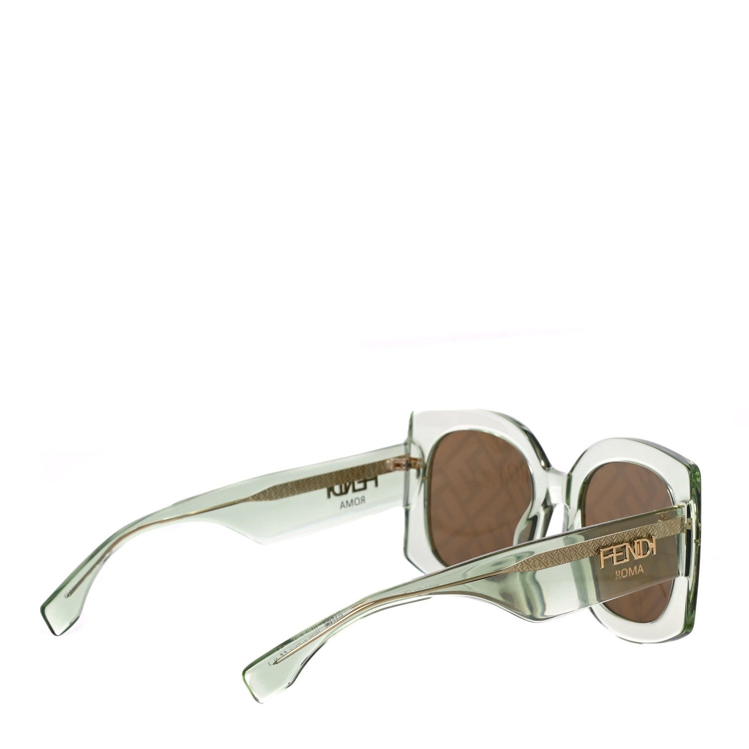 Fendi Acetate FF Sunglasses FF 0436/G/S Green 4 of 8