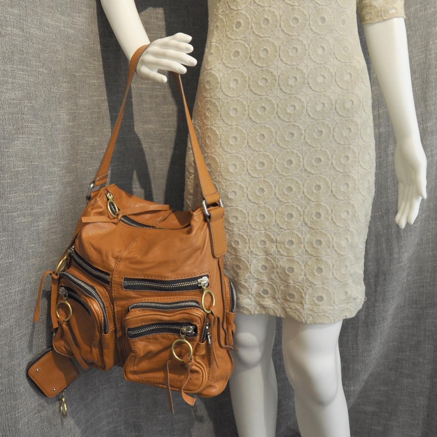 Chloe Calfskin Betty Hobo Yellow 3 of 10