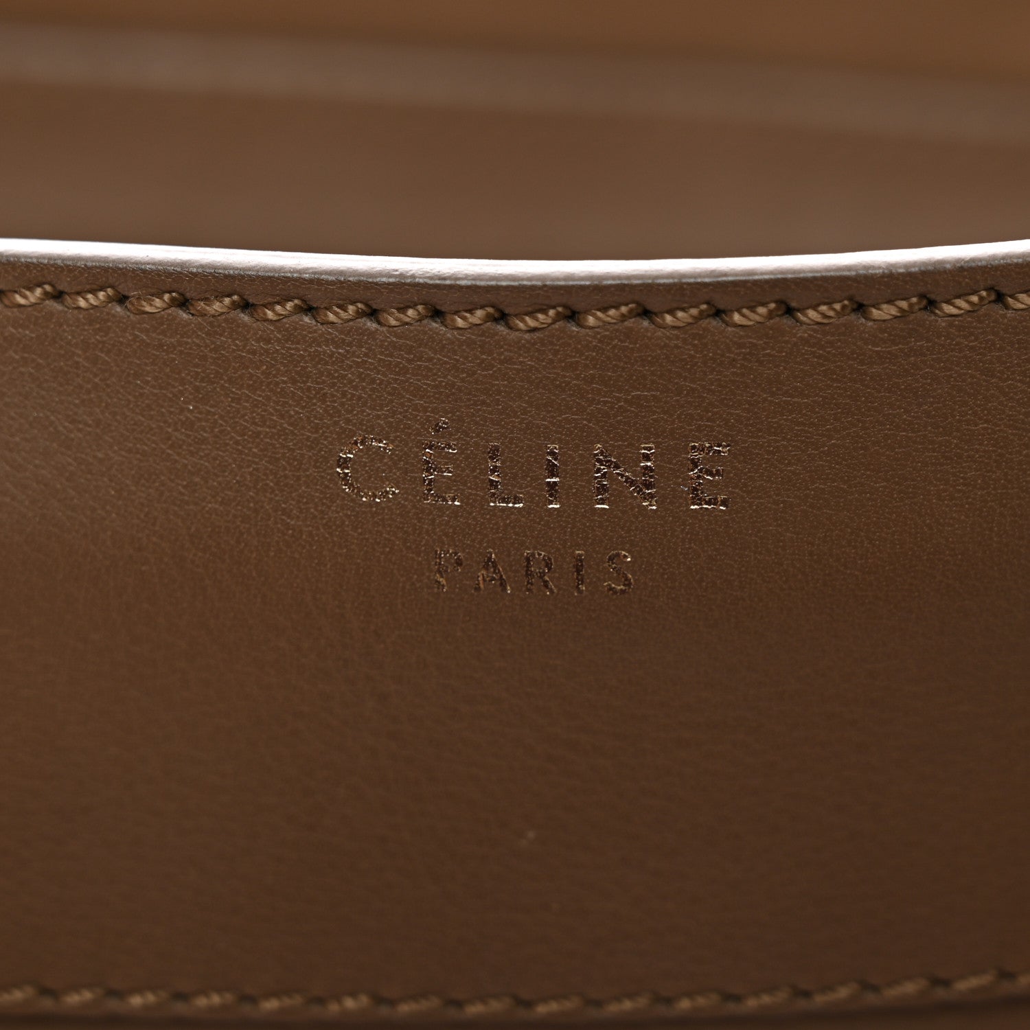 Celine Smooth Calfskin Mini Luggage Camel 7 of 14