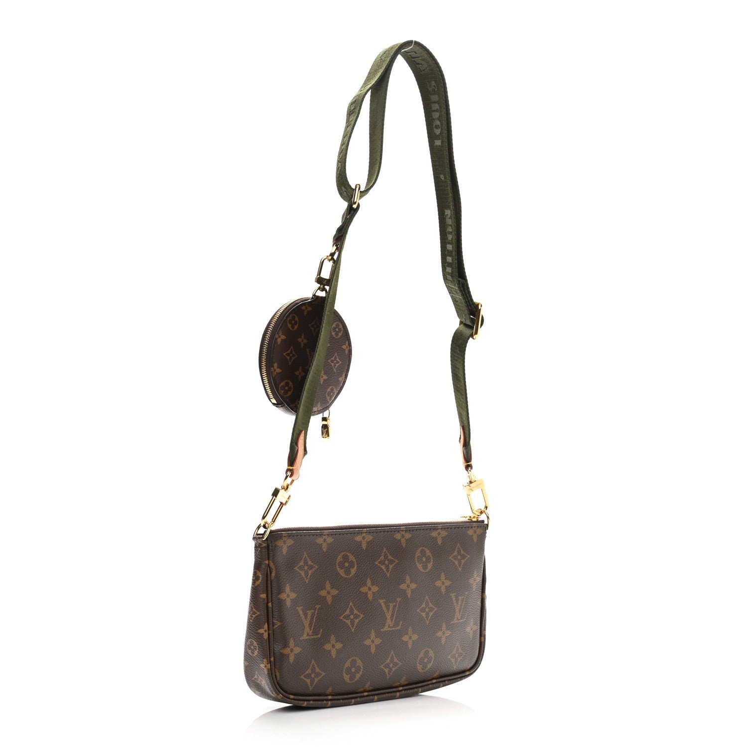 Louis Vuitton Monogram Multi Pochette Accessories Kaki 2 of 8