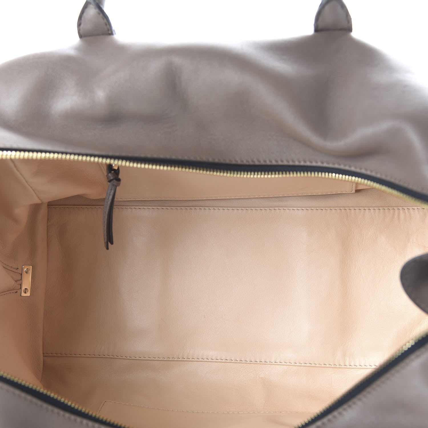 Chloe Lambskin Large Madeleine Duffel Smoke 5 of 11