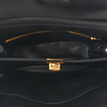 Balenciaga Natural Smooth Calfskin Small Rodeo Top Handle Handbag Black 5 of 12