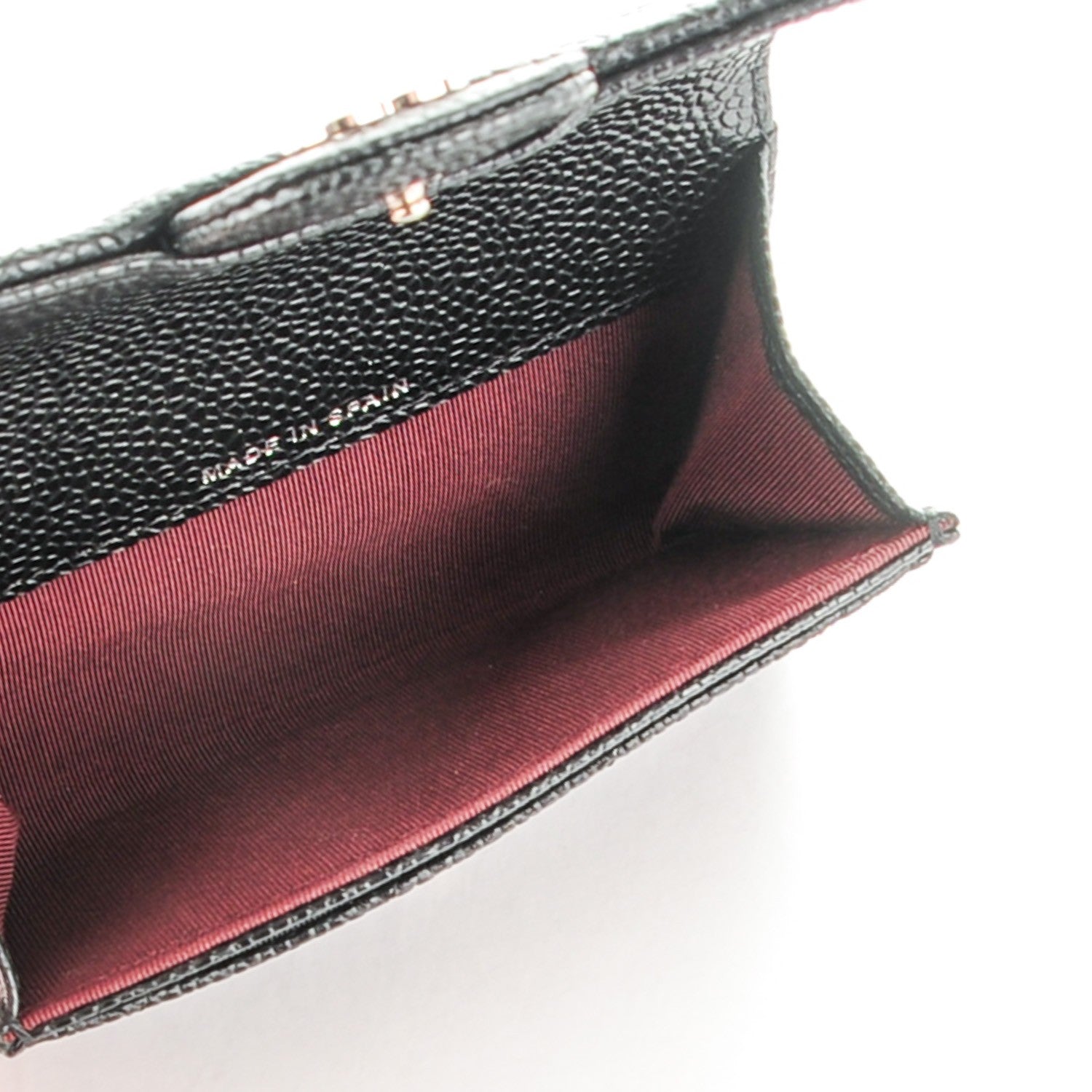 Chanel Caviar Quilted Flap Card Holder Black 5 of 8