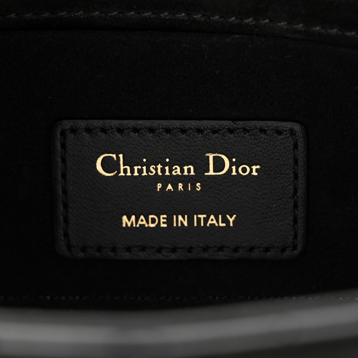 Christian Dior Lambskin Cannage Small Lady D-Joy Black 6 of 9