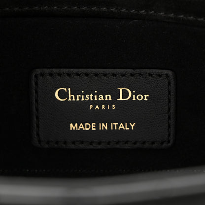 Christian Dior Lambskin Cannage Small Lady D-Joy Black 6 of 9