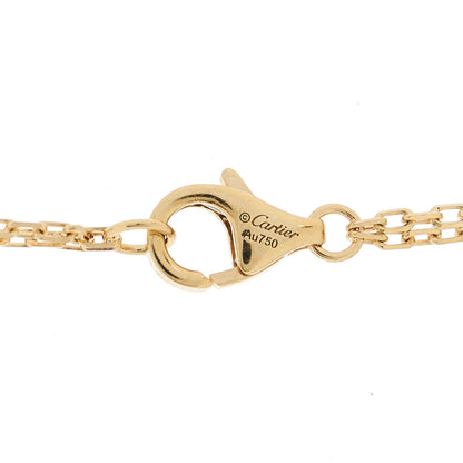 Cartier 18K Yellow Gold 2 Diamond LOVE Necklace 5 of 5