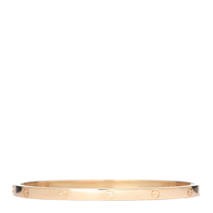 Cartier 18K Yellow Gold Small LOVE Bracelet 17 3 of 7