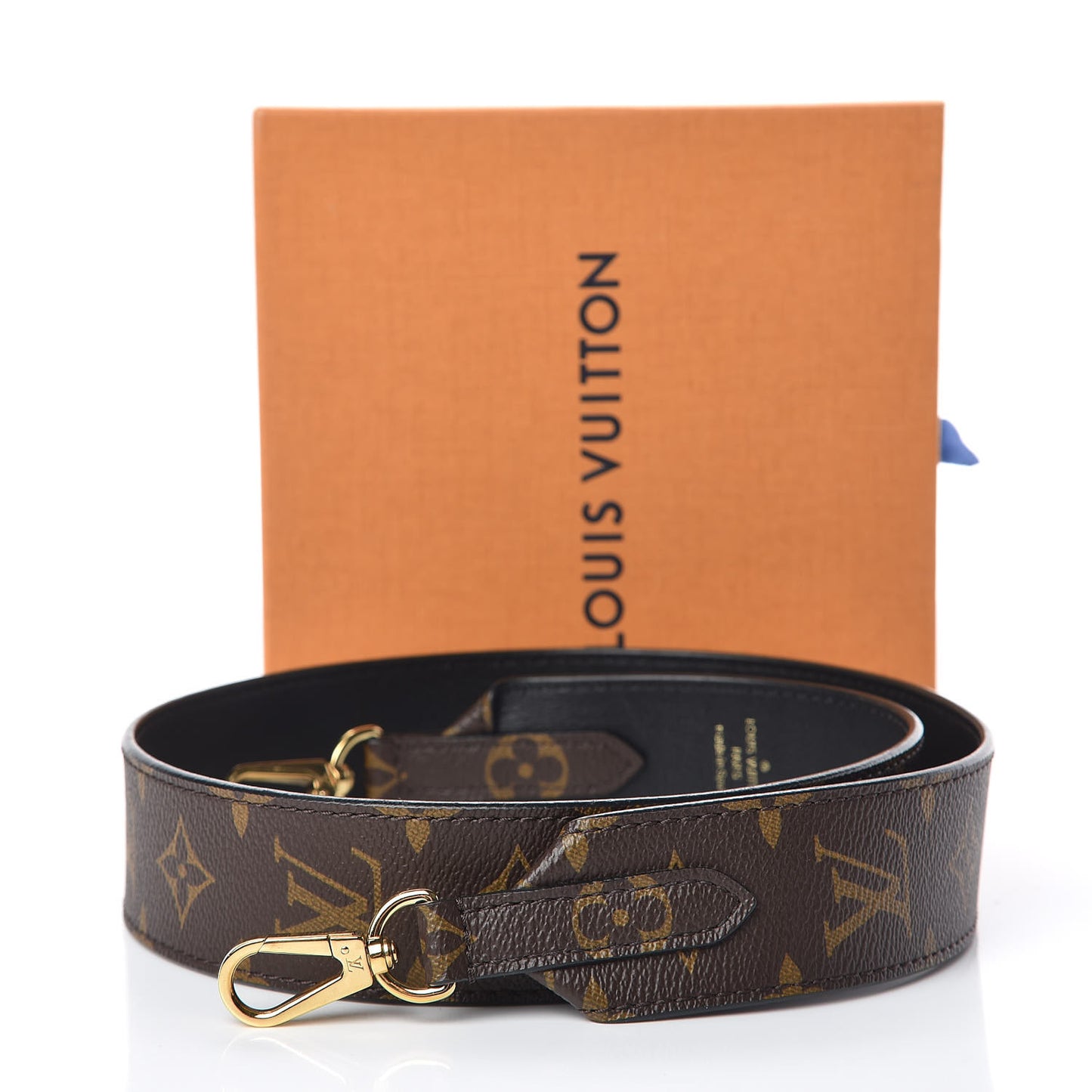 Monogram Bandouliere Shoulder Strap Black