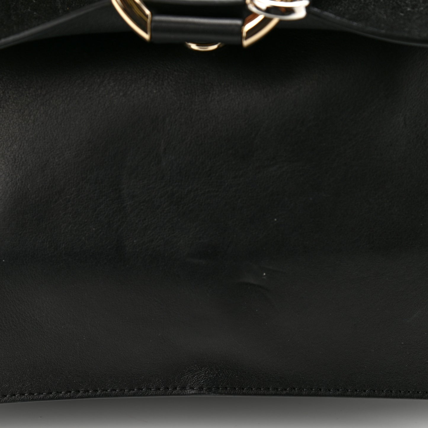 Suede Calfskin Medium Faye Shoulder Bag Black