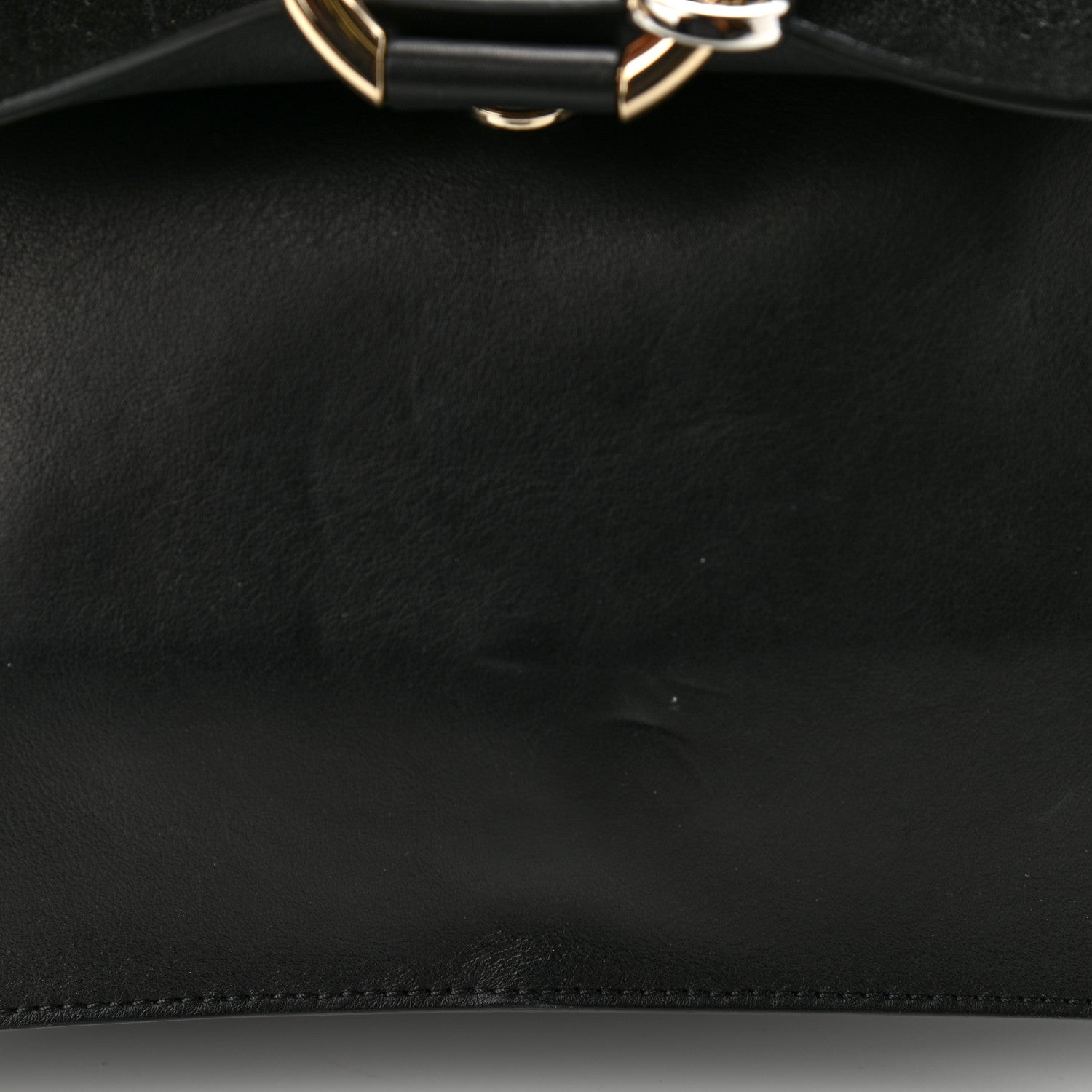 Chloe Suede Calfskin Medium Faye Shoulder Bag Black 12 of 12