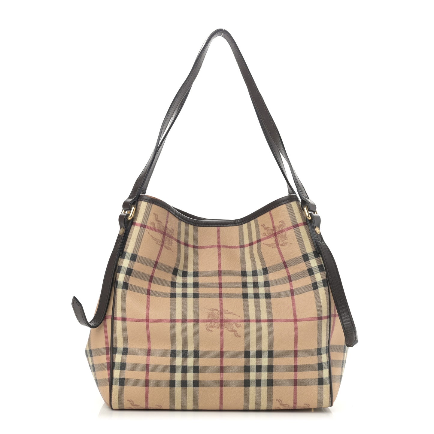 Haymarket Check Small Canterbury Tote Chocolate